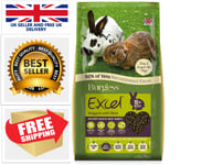Burgess Excel Nuggets With Mint Adult Rabbit Food, 10 Kg