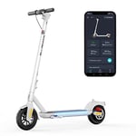 M MEGAWHEELS Trottinette Électrique Adulte, Autonomie 30-35KM, Vitesse Maximale 25KM/H, 9" Pneus, Moteur 350 W, Charge maximale 120KG, APP Contrôle, Pliable et Portable