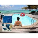 Piscine bois " Cordoue " - 3.48 x 2.15 x 1.18 m + Bâche à bulles 180 µ - Bâche hiver 280 g-m²