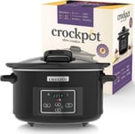 Crock-Pot Lift & Serve Digital Slow Cooker with Hinged Lid and Programmable Cou