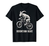 Mountain Bike Goat MTB Enduro Biker Downhill Biking Funny T-Shirt