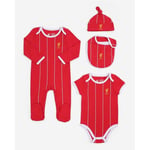 Liverpool Pysjamas & Baby Onesies Essentials Sett - Rød/Hvit - Liverpool FC, størrelse 6-9 months/72 cm