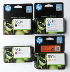 Genuine HP 950XL 951XL Multipack CMYK Ink Cartridges 2024