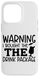 Coque pour iPhone 14 Pro Max Attention, j'ai acheté le forfait boisson Funny Cruise