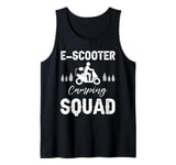 E-Scooter Camping Squad Tank Top