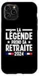 Coque pour iPhone 11 Pro La Légende Prend Sa Retraite Pension 2024 Idée De Cadeau