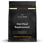 THE PROTEIN WORKS - Substitut De Repas Diététique | Shake Repas 250 Calories | Perte de poids | Healthy diet | 7 Servings | Biscuit Choco-Caramel | 500g