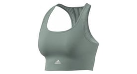 Brassiere femme adidas aeroready designed 2 move 3 bandes sports