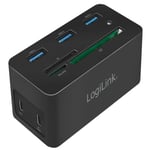 LogiLink Mini Docking Station USB-C til PC/Mac - 10i1