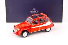 1:18 NOREV Citroën 2CV 1979 Starsky & Hutch Rouge/Blanc - Limitée 100 Pièces