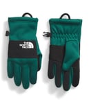 THE NORTH FACE Kids Sierra Etip Gloves, Evergreen, M