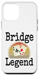 Coque pour iPhone 12 mini Funny Bridge Legend Jeu de cartes gagnant une soirée de jeu pour papa