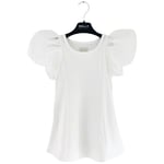 DOLLY by Le Petit Tom Organza Klänning White | Vit | 0-1 years