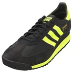 adidas Sl 72 Rs Mens Fashion Trainers in Black Yellow - 10.5 UK