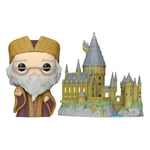 Harry Potter POP! Kaupungin vinyylihahmo Dumbledore w/Tylypahka 9 cm