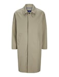 JACK & JONES Men's Jorpilo Mac Coat, Silver Sage, XXL