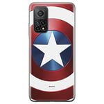 ERT GROUP Coque de téléphone Portable pour Xiaomi Redmi Note 11 Pro 5G/11 Pro 4G Original et sous Licence Officielle Marvel Motif Captain America 025, Coque en TPU