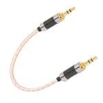 5.9inch 3.5mm To 3.5mm Headphone Cable 8 Core 3.5mm Aux Cord For Car Earphones