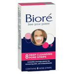 Biore Deep Cleansing Pore Strips For Nose 8 each By Biore