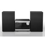 Panasonic SC-PM272EB-S Bluetooth CD Micro HiFi System - Silver