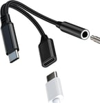 Adaptateur Usb C Vers Jack 3.5Mm Pour Iphone 16 15 Casque Chargeur Prise Pour Ipad Pour Apple Compatible Avec Samsung S23 S22 Ultra Écouteur Audio Câble Auxiliaire Connecteur Type [CAS312670]