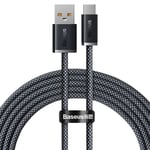 Baseus Dynamic Series USB - USB-C Kabel 100W, 2m - Skifergrå