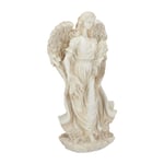 Relaxdays Figurine De Jardin Ange Ange De Décoration Statue D?Extérieur Et D?Intérieur