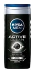 Nivea Men Active Clean Shampoo for Men Moisturizing Face & Body Wash 250 Ml