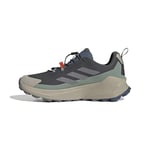 adidas Homme Terrex Trailmaker 2 Gore-TEX Speed Lace Hiking Shoes Chaussures de randonnée, Carbon/Grey Three/Silver Green, 43 1/3 EU