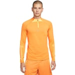 195244574995 Men's Nike Dri-Fit Strike Drill Top Orange DH8732 738