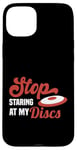 Coque pour iPhone 15 Plus Ultimate Frisbee Stop Staring Disques