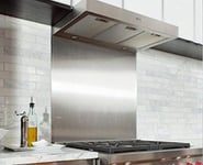 Satin Stainless Steel Splashback Guard Plate 600 mm x 600 mm