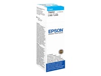 Epson T6642 - 70 Ml - Cyan - Original - Refill - För Epson L386  Ecotank Et-2600, 2650, L121, L1455  Ecotank Its L3050, L3060, L3070