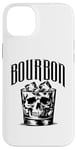 Coque pour iPhone 14 Plus Crâne de whisky bourbon - squelette vintage amateur de whisky