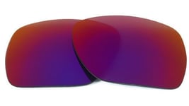 NEW POLARIZED CUSTOM LIGHT RED LENS FOR OAKLEY GAUGE 8 M SUNGLASSES