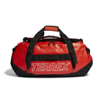 adidas Terrex Duffel Bag M - Unisex Rød Ryggsekk for Løping og Trening, Romslig og Praktisk Design