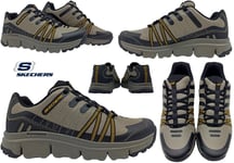 Chaussures De Trail Homme Skechers 237623 Summits At Cuir Memory Foam Baskets