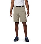 Columbia Men’s Hiking Cargo Shorts, SILVER RIDGE CARGO SHORT, Nylon, Fossil, Size: 34, AM4084