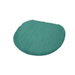 Kleine Wolke Tapis pour abattant WC Soft 47x50 cm en Vert/Gris, Polyacrylique, 20x20x5 cm