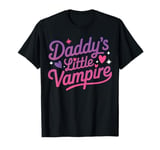 Daddy's Little Vampire Sweet Tiny Bites Halloween Dad Kids T-Shirt