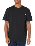 Dickies Men's Pocket Tee S/S T-Shirt, Black (Black Bk), S