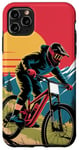 iPhone 11 Pro Max For Downhill Biking - Retro Mountain Bike Design Case