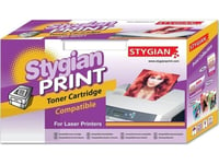 Stygian Alternativ Toner Stygian Hp Cf411x Hp411x Cyan För Hp Laserjet Pro M477fdn/Fdw/Fnw/M452dn/Nw (5 000 Utskrifter)