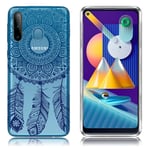 Deco Samsung Galaxy A11 / M11 kuoret - Unisieppari Tummansininen