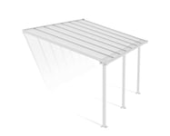 Canopia by Palram Pergola Olympia 12.8 m² en Aluminium Et Polycarbonate, Moderne & Élégante, pour Couvrir Une Terrasse Toute L’année (Blanc)