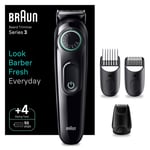 Braun Beard Trimmer Series 3 BT3421 Trimmer For Men With 59