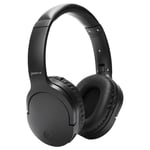 Groov-e Ultra Wireless Bluetooth Headphones with Wireless Charging - Black