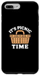 Coque pour iPhone 7 Plus/8 Plus It's Picnic Time - Fun Picnic Basket Design for Outdoor Love