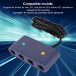 Adaptateur De Contrôleur Gamecube Convertisseur De Contrôleur De Jeu 3 En 1 Pour Wiiu Pour Switch Pc