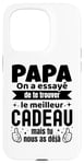 Coque pour iPhone 15 Pro Papa Cadeau Pour La Fete Des Pere Cadeaux Anniversaire Homme